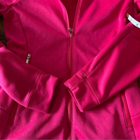 Nike Golf ThermaFit Cold Weather Womens Full Zip Jacket Pink Sz XS - Picture 7 of 14
